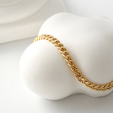 Classic Cuban Chain Bracelet | 18K Solid Gold