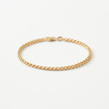 Mini Rolo Chain Bracelet | 18K Solid Gold