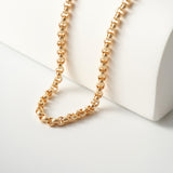 Mini Rolo Chain Bracelet | 18K Solid Gold