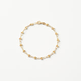 Empress Gold Link Chain Bracelet | 18K Solid Gold