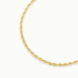 Gold Rope Bracelet | 18K Solid Gold