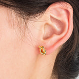 Believe It or Knot Earrings | 18K Solid Gold