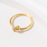 Believe It or Knot Ring | 18K Solid Gold