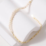 Rest in Pearls Bracelet | 18K Solid Gold