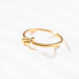 Believe It or Knot Ring | 18K Solid Gold