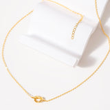 Believe It or Knot Necklace | 18K Solid Gold