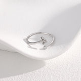 Love Letters Diamond Ring | 18K Solid Gold