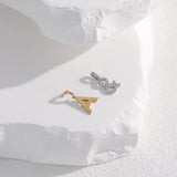 Love Letters Initial Letter Charm with Diamonds | 18K Solid Gold