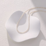 Classic Pearl Necklace | 18K Solid Gold