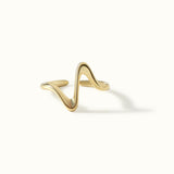 Making Waves Gold Ring | 18K Solid Gold