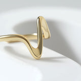 Making Waves Gold Ring | 18K Solid Gold