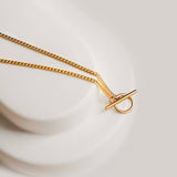 Shape of You Adjustable Necklace | 18K Solid Gold