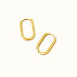 Soda Tab Earrings | 18K Solid Gold