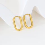 Soda Tab Earrings | 18K Solid Gold