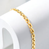 Forever Linked Gold Watch Band Necklace | 18K Solid Gold